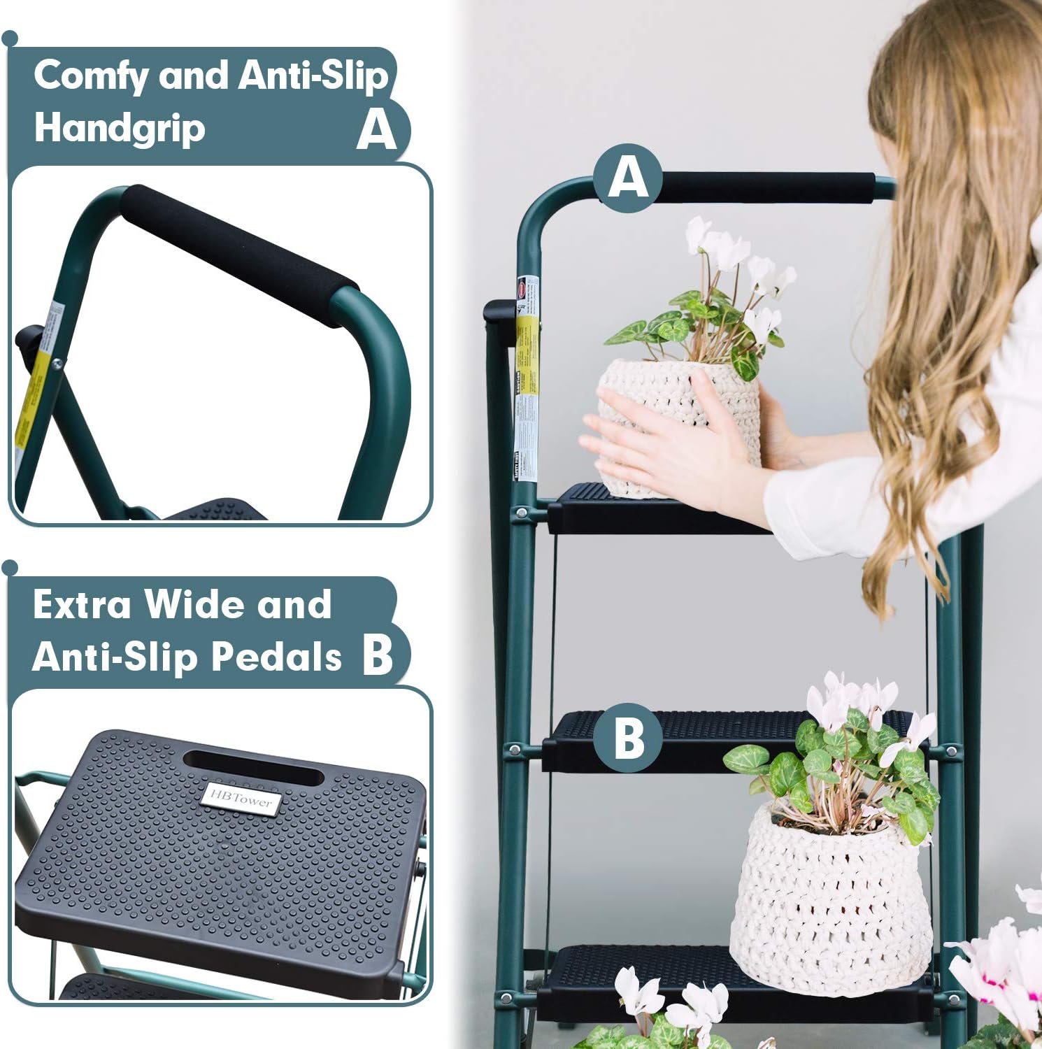 Hbtower 4 Step Ladder Review